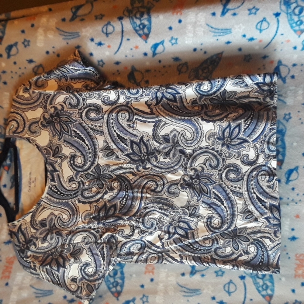 Paisley print tshirt